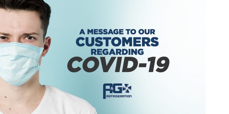 A MESSAGE TO OUR CUSTOMERS REGARDING COVID-19